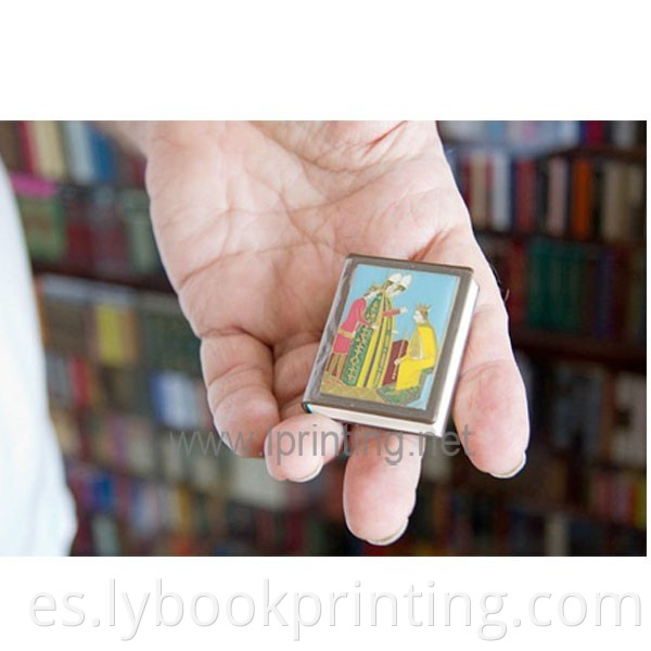 Impresión de libros de cobertura dura de tamaño pequeño profesional